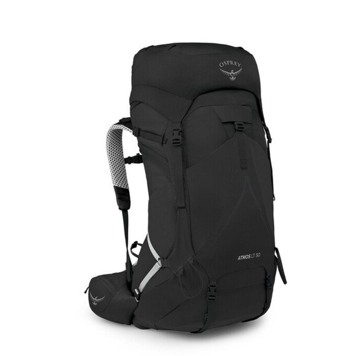 Mochila de trekking para hombre Osprey Atmos AS LT 50 Negro L/XL