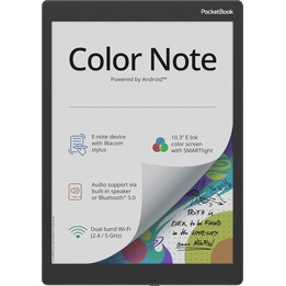 PocketBook Color Note, écran Kaleido 3 E Ink de 10,3 pouces, écriture manuscrite et stylet, partage facile de notes