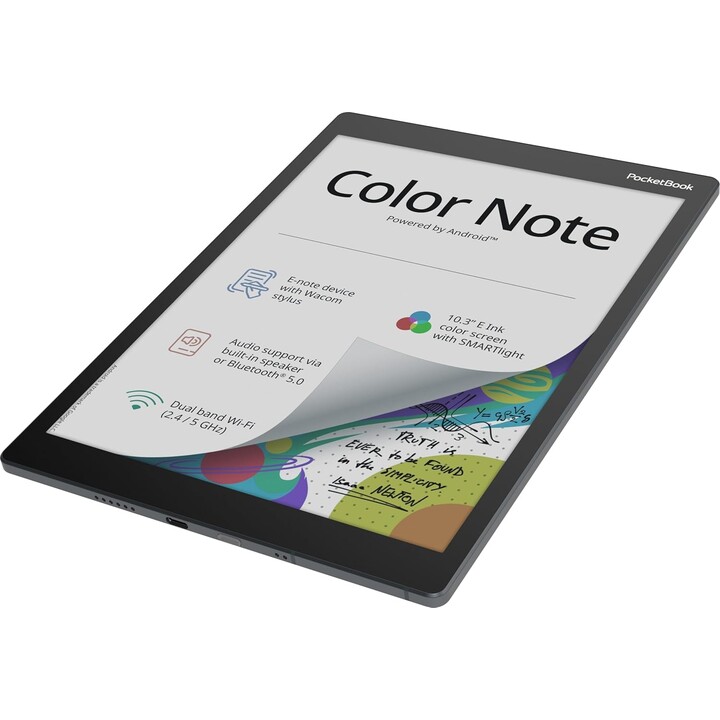 PocketBook Color Note, pantalla Kaleido 3 E Ink de 10,3 pulgadas, escritura a mano y lápiz óptico, fácil intercambio de notas