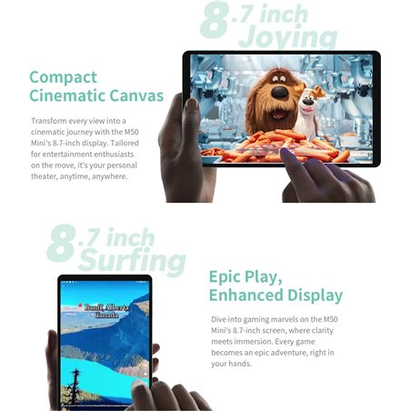 Teclast M50 MINI 8.7 6GB/128GB Blue - Tablet