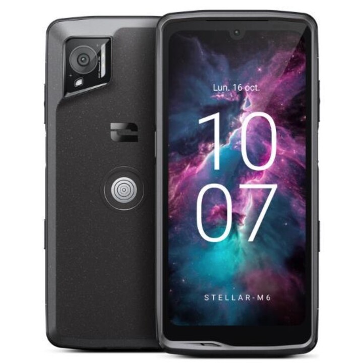 Crosscall Stellar M6, 5G dual SIM, 6GB RAM / 128GB, 6.1 LCD screen, 1560 x 720 pixels, 50 MP, Black