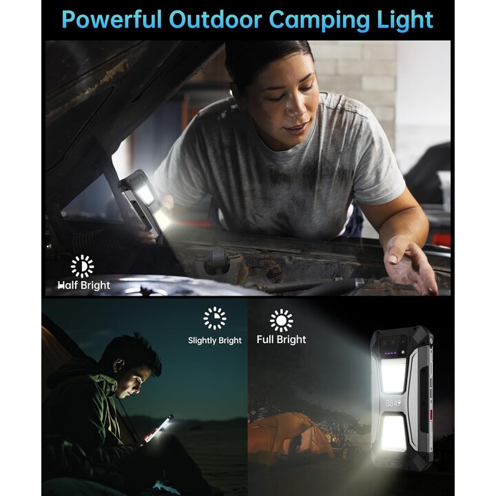 Unihertz 8849 Tank 2 Pro Projektor 12 GB/512 GB – robustes Mobiltelefon