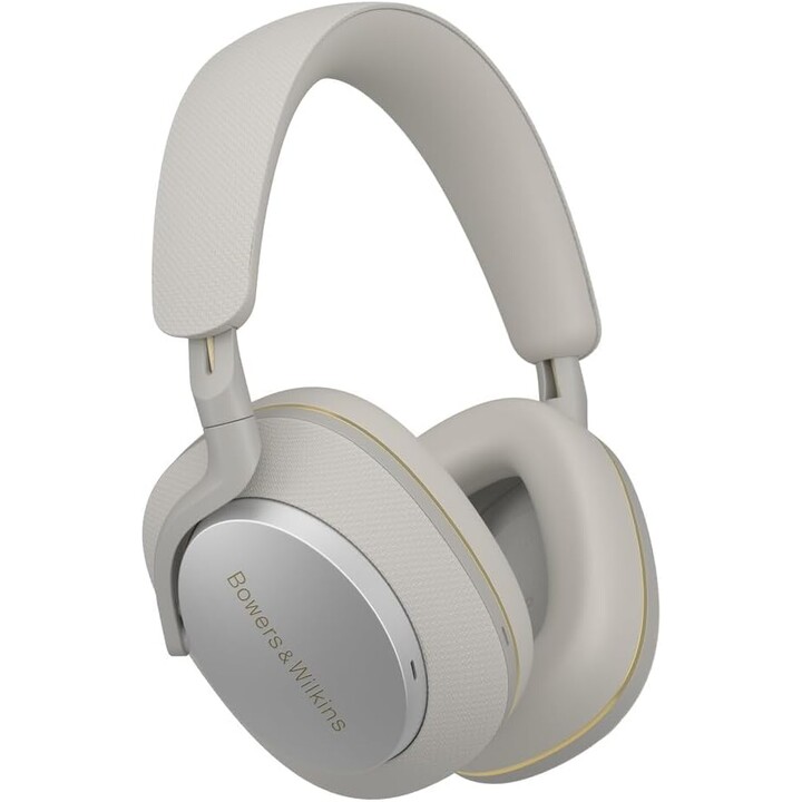 Bowers & Wilkins PX7 S2e, Over-Ear Noise Cancelling Wireless Headphones with Qualcomm aptX™ Adaptive & Fast Charging, Cloud Gray