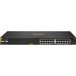 Switch HPE Aruba 6100 gerenciado 48G 4SFP+ PoE+ 370W