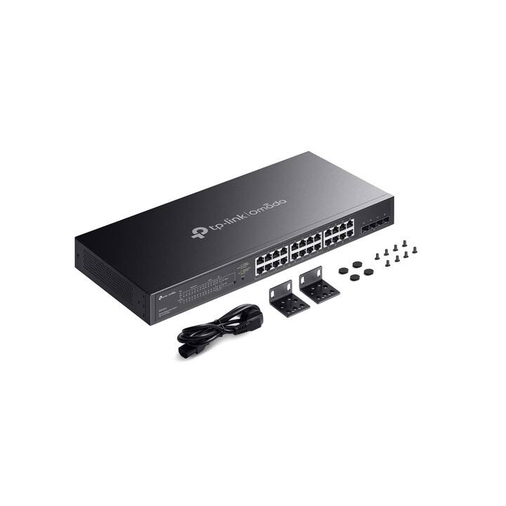 TP-Link Omada SG2428LP switch Gestionado L2/L2+ Gigabit Ethernet (10/100/1000) Energía sobre Ethernet (PoE) Gris