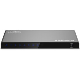 Commutateur HDMI Digitus, 3X1 8K/60 Hz Hdr, Hdcp 2.3