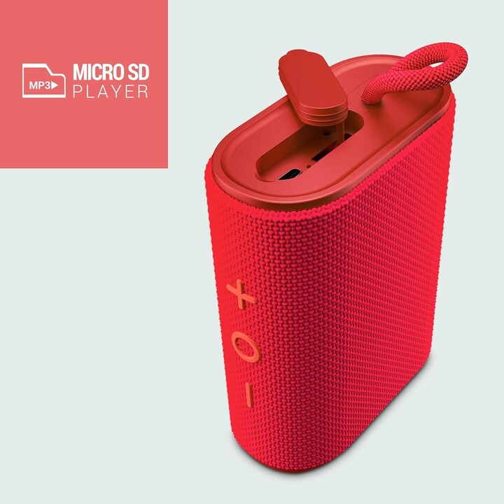 Altoparlante bluetooth Energy Sistem streetplay 8w ipx6 rgb ciliegio