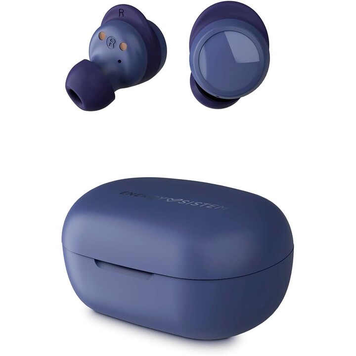 Fone de ouvido intra-auricular Energy Sistem + microfone racebuds tws bluetooth indigo