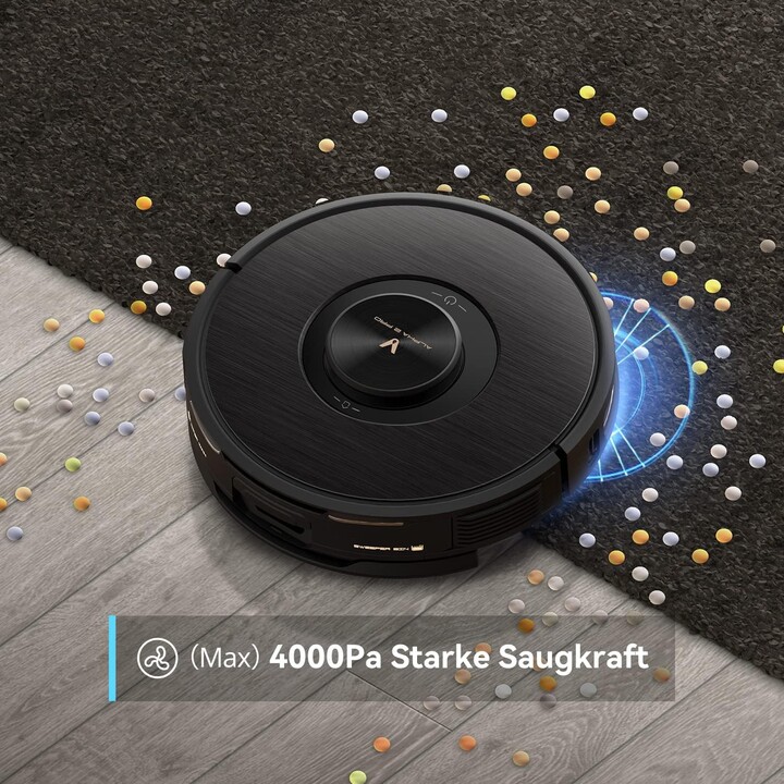 Viomi V5 Pro Robot Aspirateur Noir