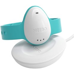 Neebo sensor bracelet for breathing monitoring in babies &