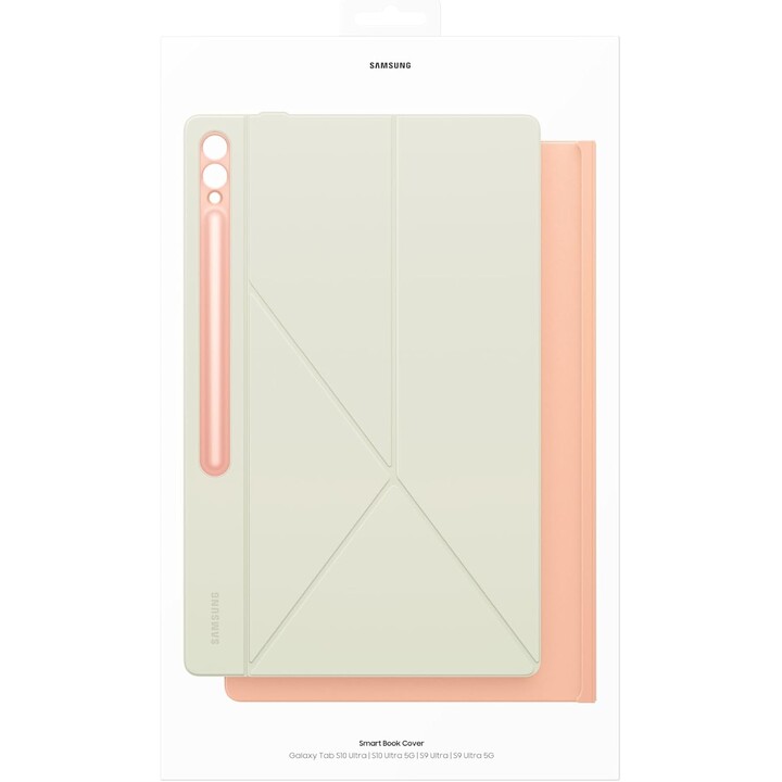 Étui Smart Book pour Samsung SM-X910 Tab S9 Ultra / Tab S10 Ultra Orange EF-BX910PO