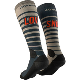 DYNAFIT Ft graphique-rock kaki-3010 snow-l chaussettes (43-46)