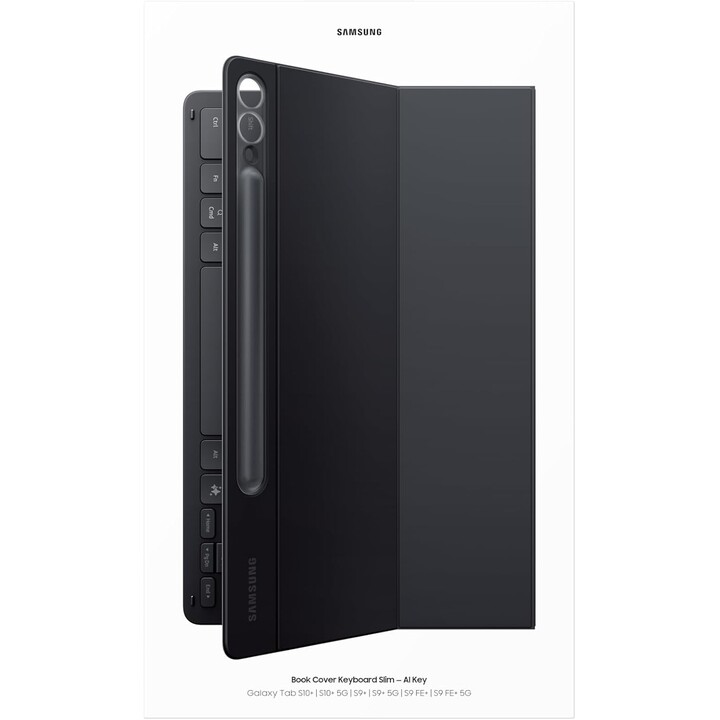 Samsung X810, X816, X820, X826 Smart Book QWERTZ Cover Slim Schwarz EF-DX820BBG