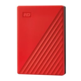 Disco rígido externo Western Digital My Passport Wdbr9s0060brd-wesn 6 Tb 2,5" Micro-usb B 3.2 Gen 1 (3.1 Gen 1) Vermelho