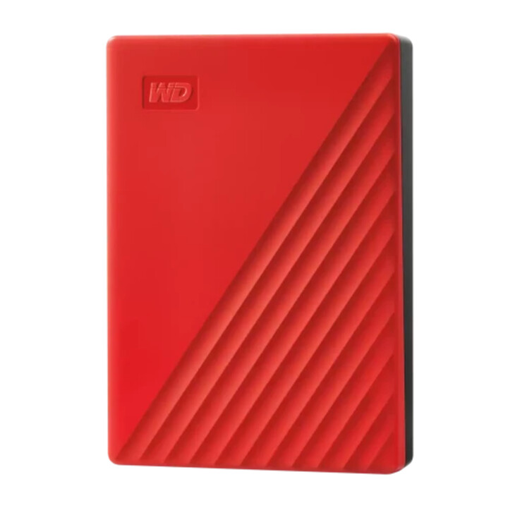 Western Digital My Passport Wdbr9s0060brd-wesn External Hard Drive 6 Tb 2.5" Micro-usb B 3.2 Gen 1 (3.1 Gen 1) Red