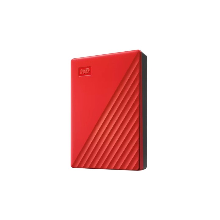 Disco rígido externo Western Digital My Passport Wdbr9s0060brd-wesn 6 Tb 2,5" Micro-usb B 3.2 Gen 1 (3.1 Gen 1) Vermelho