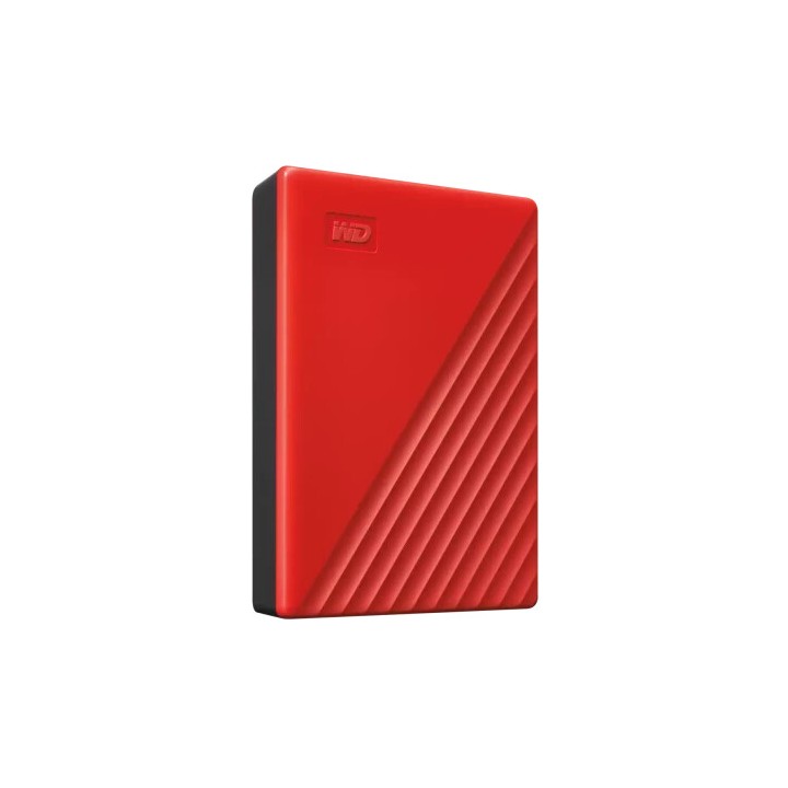 Disco rígido externo Western Digital My Passport Wdbr9s0060brd-wesn 6 Tb 2,5" Micro-usb B 3.2 Gen 1 (3.1 Gen 1) Vermelho