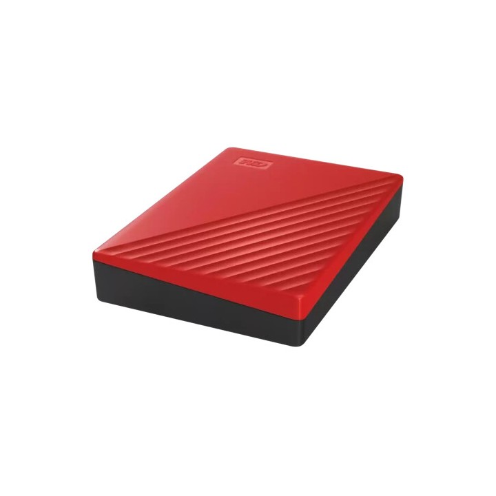 Western Digital My Passport Wdbr9s0060brd-wesn Disco Rigido Esterno 6 TB 2.5" Micro-USB B 3.2 Gen 1 (3.1 Gen 1) Rosso