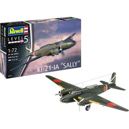 Kit modelo de plástico Ki-21-LA Sally 1/72