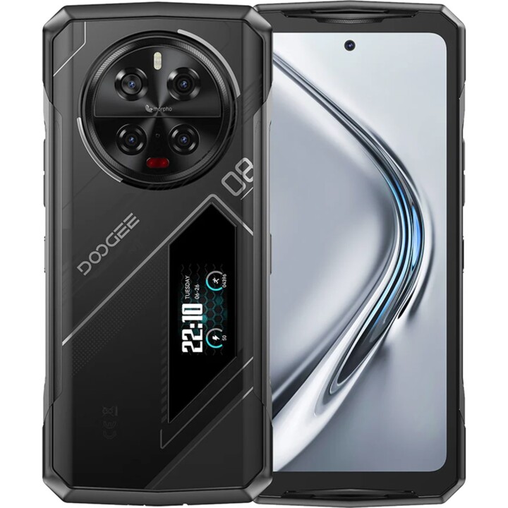 Doogee V40 Pro 5G, teléfono robusto, Pantalla de 6,78 pulgadas, 16GB RAM, 512GB Almacenamiento, Plata