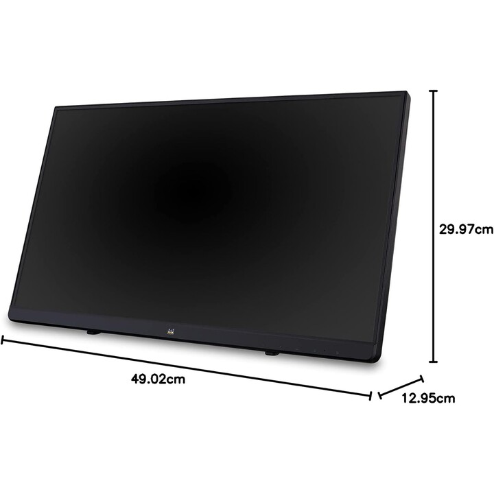 Viewsonic - Monitor de tela de toque Td2230 55,9 cm (22) 1920 x 1080 pixels multitoque preto