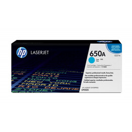 Cartouche de toner Hp 650a Hp650a cyan (ce271a)