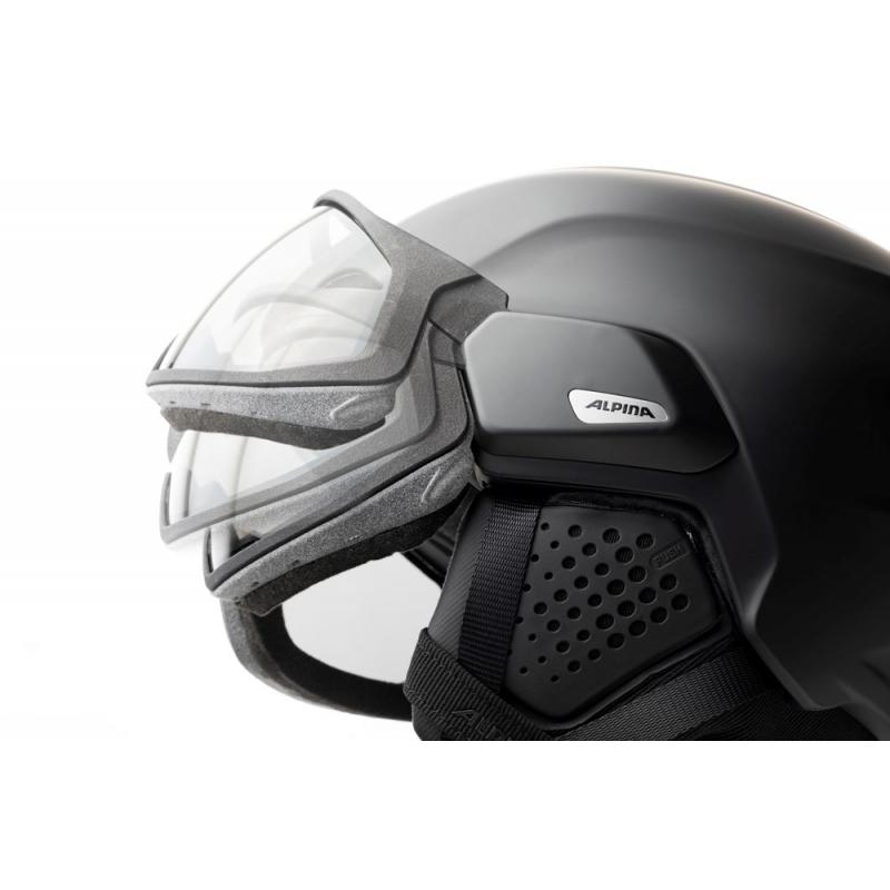CASCO DE INVIERNO ALPINA ALTO V NEGRO MATE 55-59