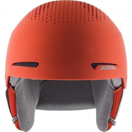 CASCO DE INVIERNO ALPINA ZUPO PUMPKIN-ORANGE MATT 51-55