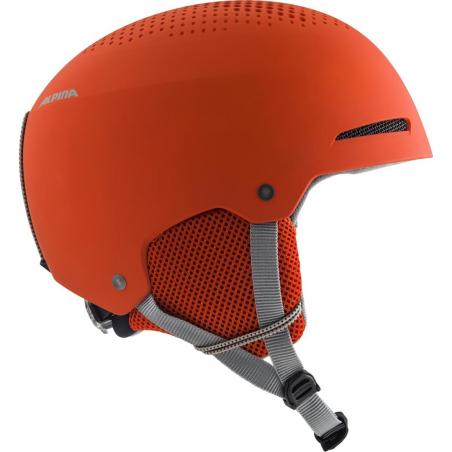 CASCO DE INVIERNO ALPINA ZUPO PUMPKIN-ORANGE MATT 54-58