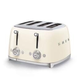 Torradeira Smeg 4x4 50&#39;estilo creme tsf03creu