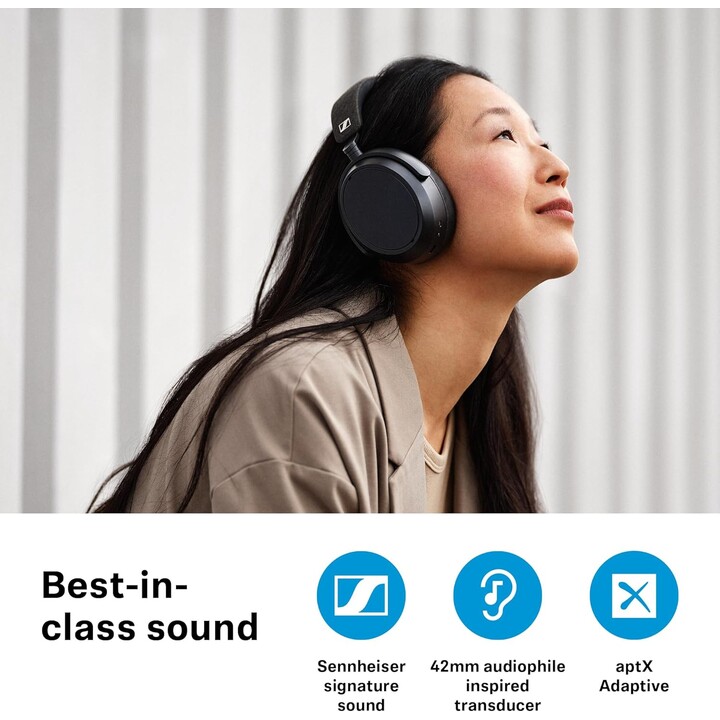 Sennheiser Momentum 4 Wireless Bluetooth ANC Grafito - Auriculares inalámbricos