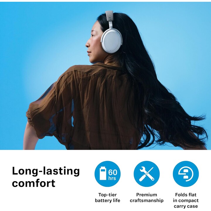 Sennheiser Momentum 4 Wireless Bluetooth ANC Grafito - Auriculares inalámbricos