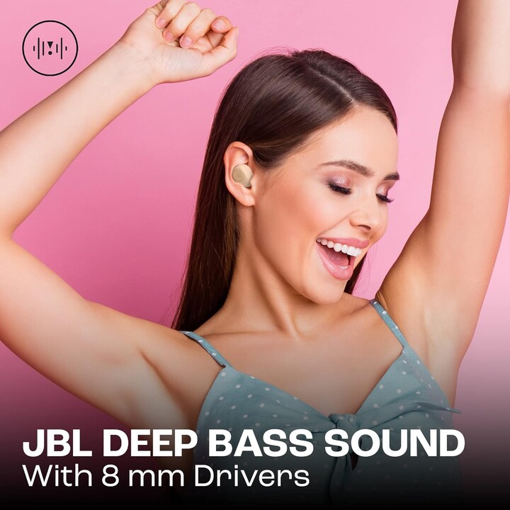 JBL Wave Buds Beige 
