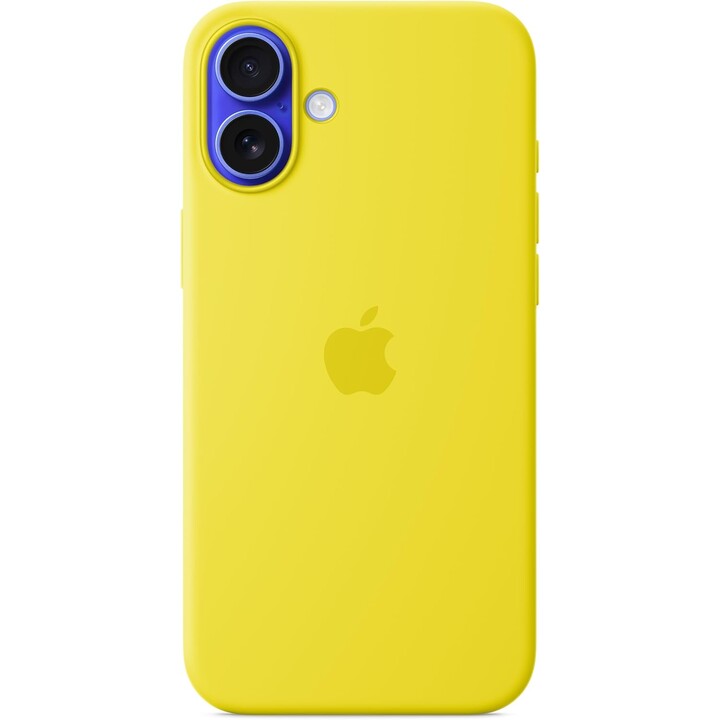 Capa de silicone Apple iPhone 16 Plus com MagSafe - Star Fruit