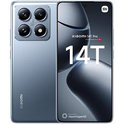 Xiaomi 14T Pro 5G, 12GB 256GB, Smartphone con pantalla AI 6.67, Dual Sim, Azul Titanio