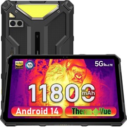 Ulefone Armor Pad 4 Ultra 5G Thermique 256 Go 8 Go Noir DS EU