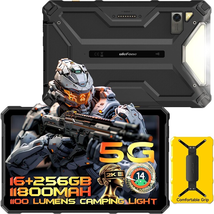 Ulefone Armor Pad 4 Ultra 5G 256 GB 8GB Negro DS EU