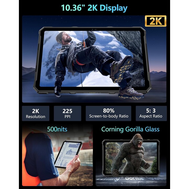 Ulefone Armor Pad 4 Ultra 5G 256 GB 8GB Negro DS EU