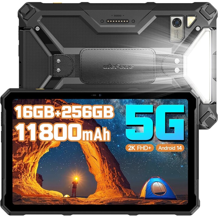 Ulefone Armor Pad 4 Ultra 5G 256 GB 8GB Negro DS EU