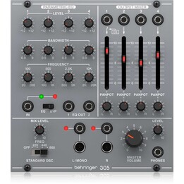 Behringer 305 EQ/Mixer/Ausgang Analoges EQ- und Mixer-Eurorack-Modul