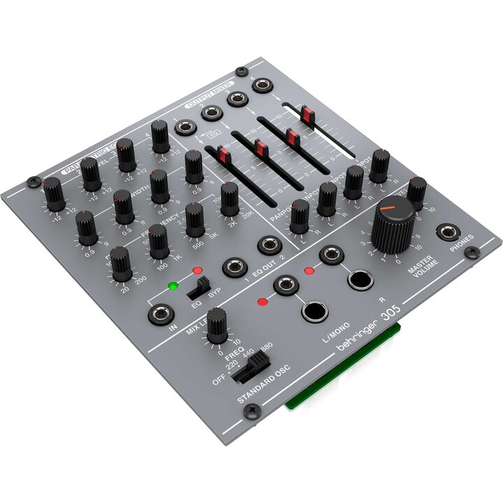 Behringer 305 Eq/mixer/uscita EQ analogico e modulo mixer Eurorack
