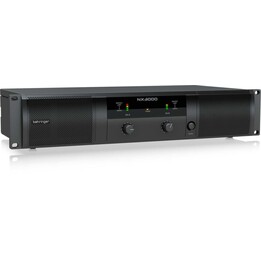 Behringer NX3000 3000W Amplificatore di potenza ultraleggero in classe D DSP JP Nero