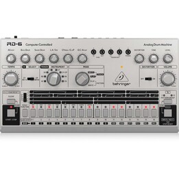 Behringer RD-6-SR Silberner analoger Drumcomputer