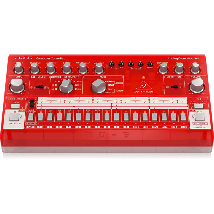 Behringer RD-6-SB Strawberry Analog Drum Machine