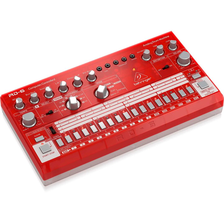 Behringer RD-6-SB Strawberry Analog Drum Machine