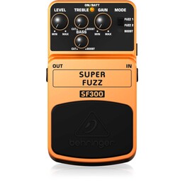 Behringer SF300 Super Fuzz Gitarreneffektpedal