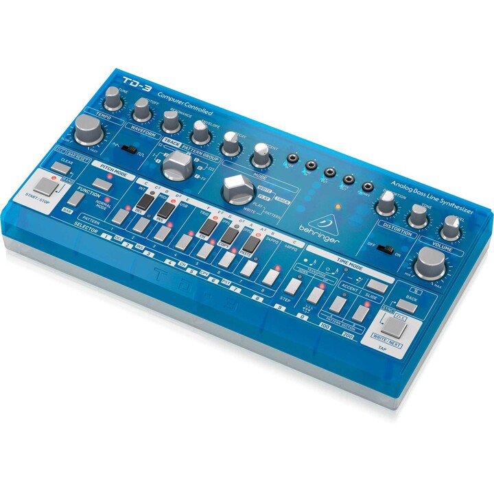 Behringer TD-3-BB Blueberry Analog Bass Line Desktop Synth