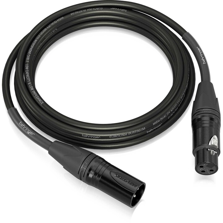 Behringer Neutrik Câble Microphone XLR Mâle vers XLR Femelle 5m