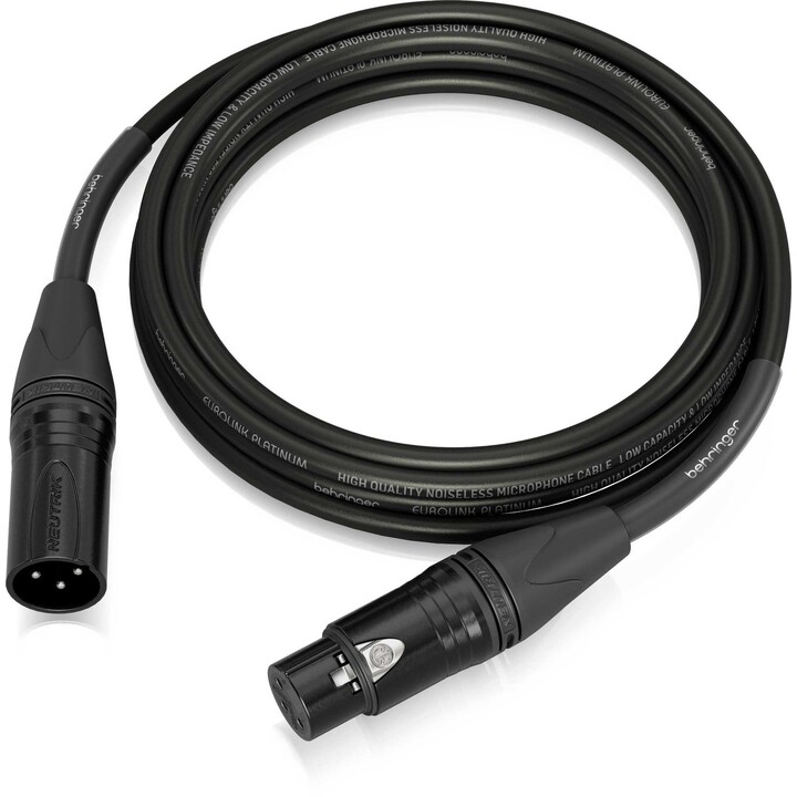 Behringer Neutrik Câble Microphone XLR Mâle vers XLR Femelle 5m
