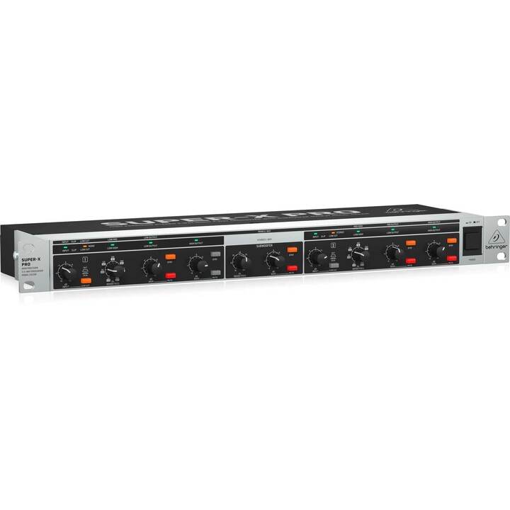 Behringer Super-X Pro CX2310 V2 Stereo 2-Wege / Mono 3-Wege Crossover mit Subwoofer